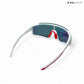 Turbo Tint - White Orange Polarized Wrap Around Sunglasses - RB2441
