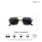 Metal Aviator 2.0 - Black Gold Aviator Sunglasses - RB2320