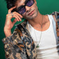 Angular Aura - Midnight Polarized Rectangle Sunglasses - RB2448