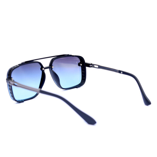 BlackBlue Retro Square Sunglasses
