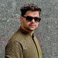 Vintage Cube - All Black Polarized Rectangle Sunglasses - RB2401