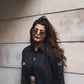 Lunar - Black Gold Oval Sunglasses - RB2430