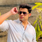 Glare - Cloud Polarized Rectangle Sunglasses - RB2324