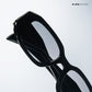 Darjeeling Dew - Velvet Black Irregular Rectangle Sunglasses - RB2771