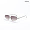 Aqua - Jellyfish Half Rim Tapered Square Sunglasses - RB3000