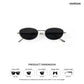 Ash - Smoke Oval Sunglasses - RB2898