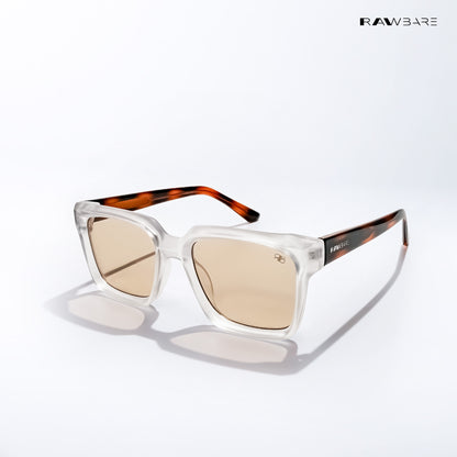 Srinagar Noir - Crystal Brown Square Sunglasses - RB2783