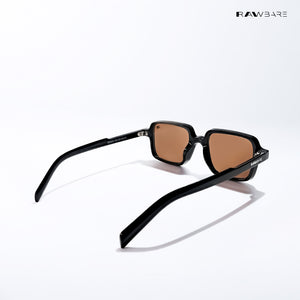 Meerut Grid - Sable Black Square Sunglasses - RB2799