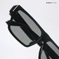 Kasauli Mono - Carbon Rectangle Cateye Sunglasses - RB2791