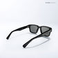 Vadodara Onyx - Sheer Black Rectangle Sunglasses - RB2789