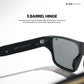 Kasauli Mono - Carbon Rectangle Cateye Sunglasses - RB2791