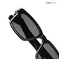 Vadodara Onyx - Sheer Black Rectangle Sunglasses - RB2789