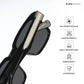 Vadodara Onyx - Sheer Black Rectangle Sunglasses - RB2789
