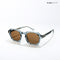 Leh Lucent - Earth Blue Square Sunglasses - RB2644