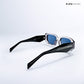 Darjeeling Dew - Mist Grey Irregular Rectangle Sunglasses - RB2772