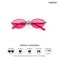 Bonfire - Marshmallow Oval Sunglasses - RB2906
