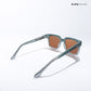 Srinagar Noir - Azure Mocha Square Sunglasses - RB2784