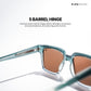 Srinagar Noir - Azure Mocha Square Sunglasses - RB2784