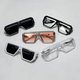 Black Oversized Retro Sunglasses - RawBare