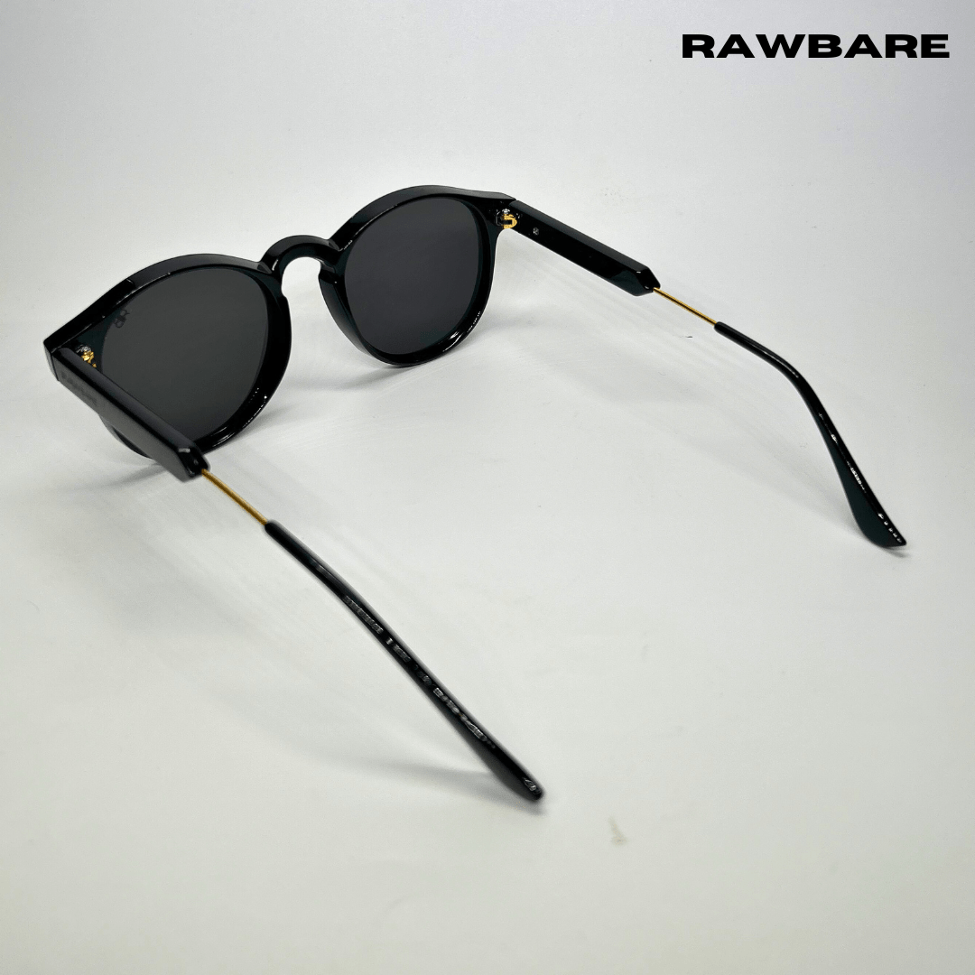 Classic Round Sunglasses - Black / RB2406 - RawBare