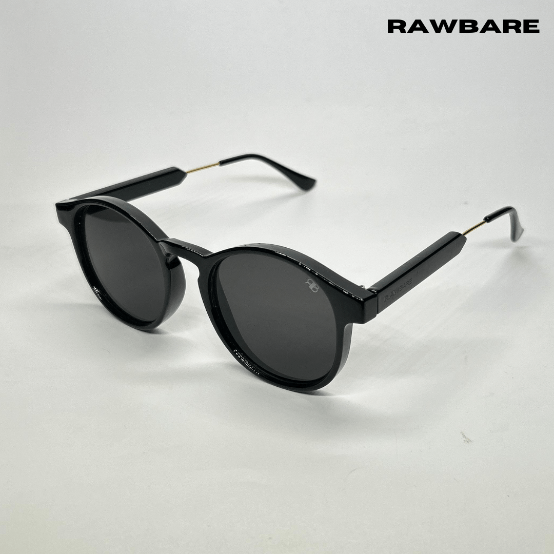 Classic Round Sunglasses - Black / RB2406 - RawBare