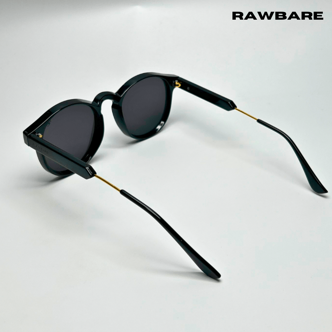 Classic Round Sunglasses - Black / RB2406 - RawBare