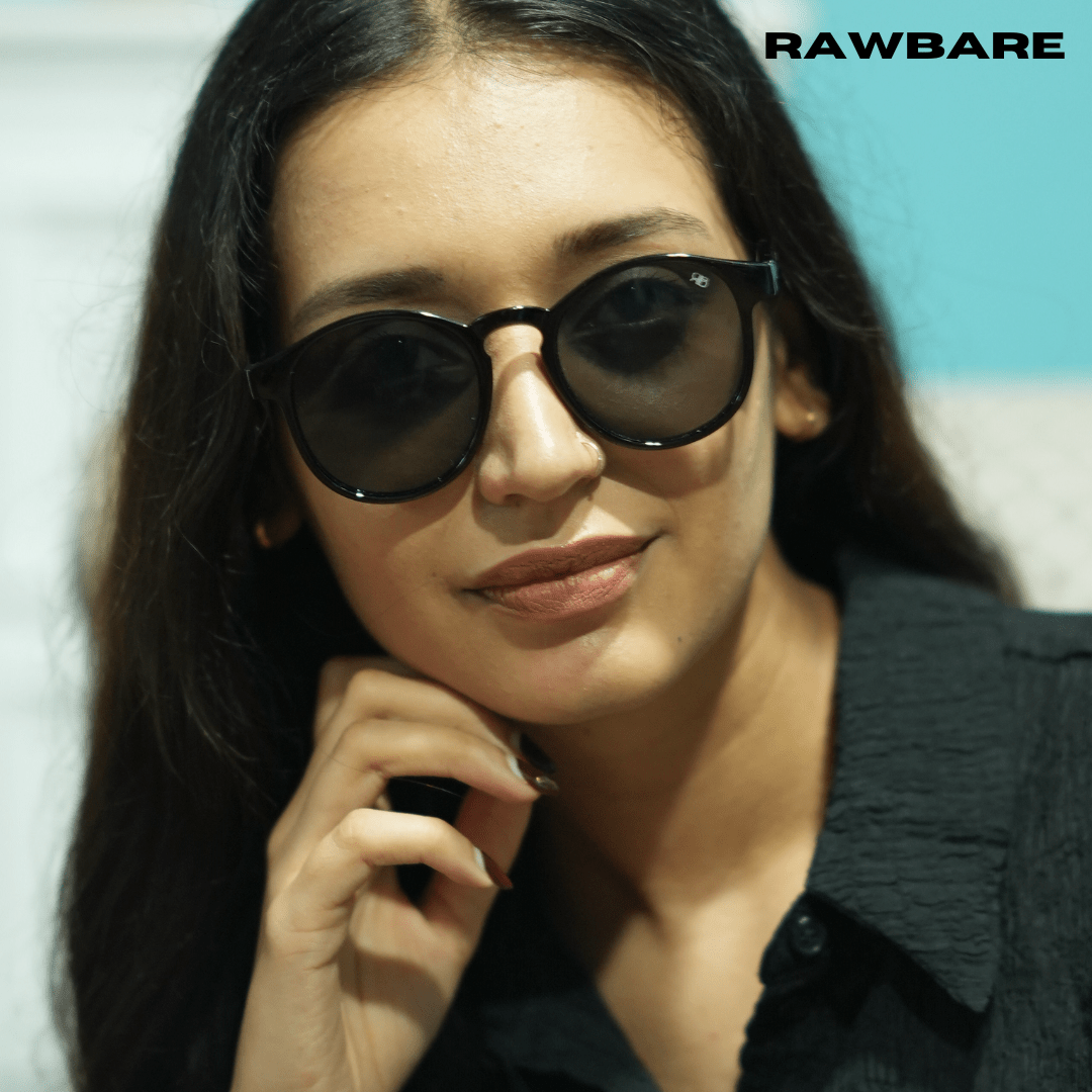 Classic Round Sunglasses - Black / RB2406 - RawBare