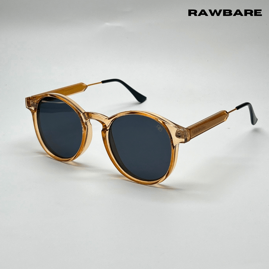 Classic Round - Honey Round Sunglasses - RB2408 - Rawbare — Rawbare