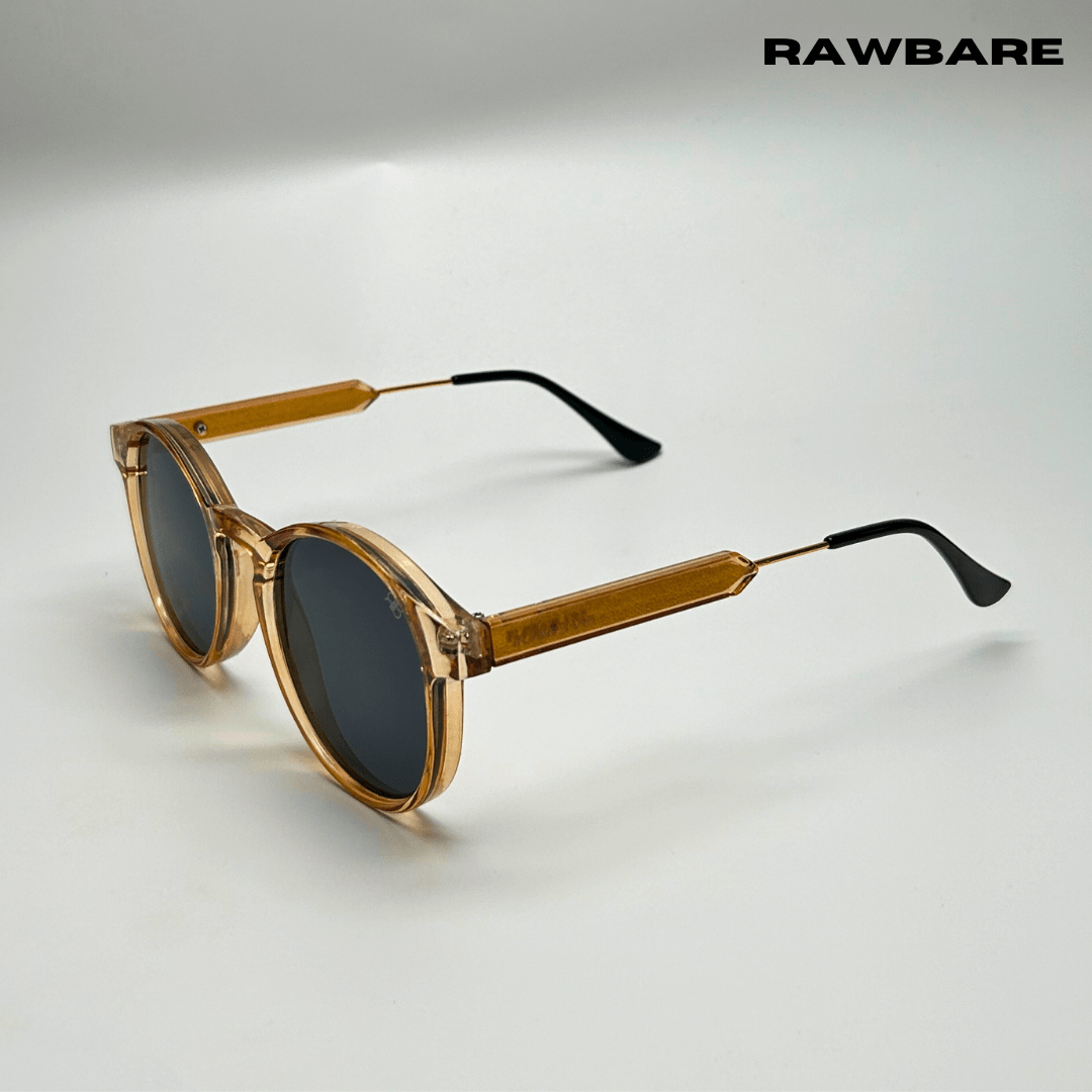 Classic Round Sunglasses - Honey / RB2408 - RawBare