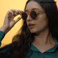 Classic Round Sunglasses - Honey / RB2408 - RawBare