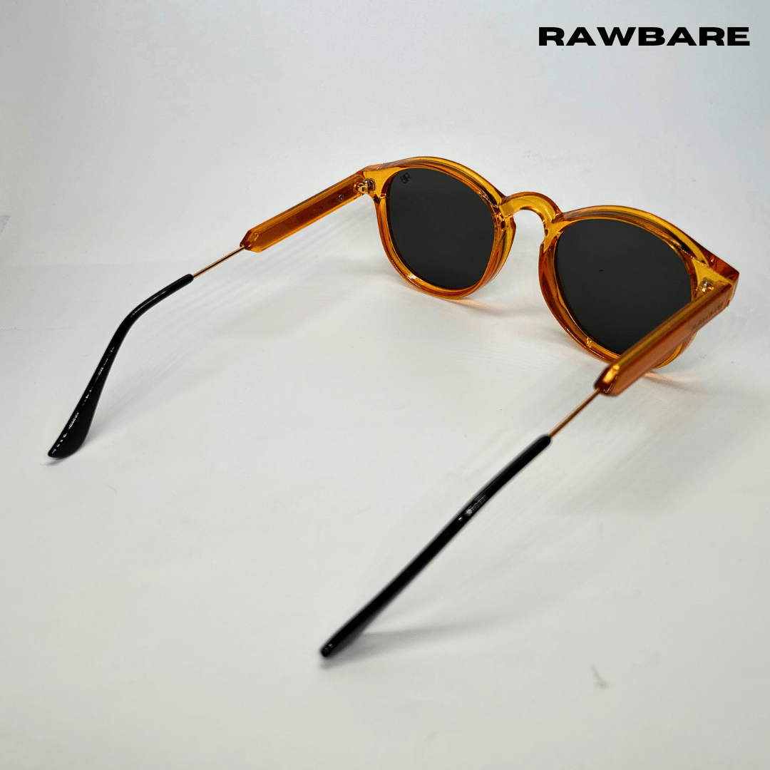 Classic Round Sunglasses - Mustard / RB2409 - RawBare