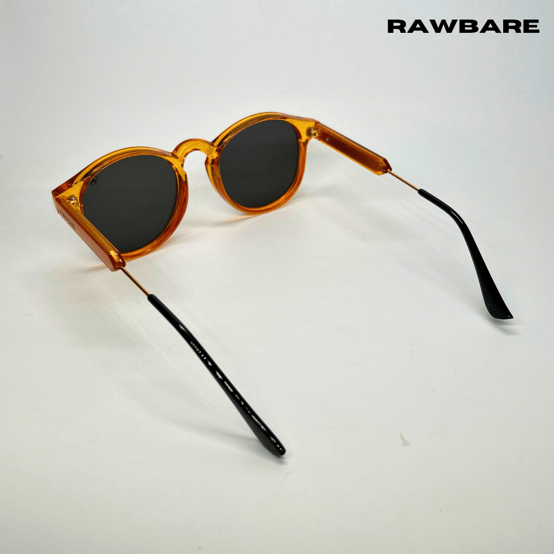 Classic Round Sunglasses - Mustard / RB2409 - RawBare