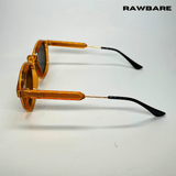 Classic Round Sunglasses - Mustard / RB2409 - RawBare