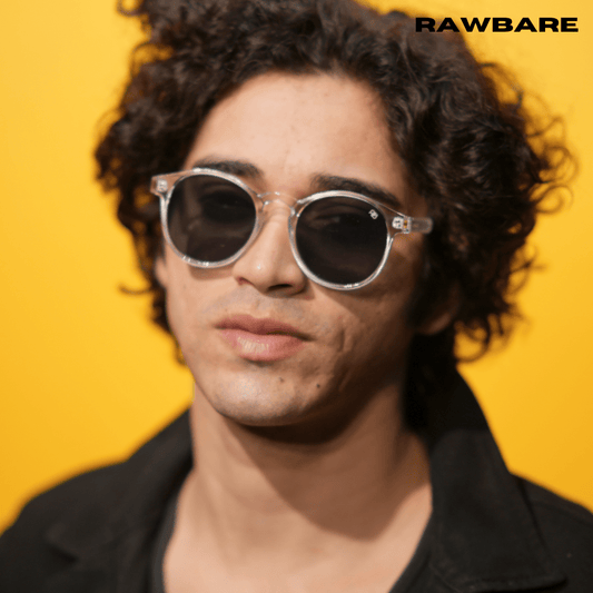 Classic Round Sunglasses - Transparent / RB2410 - RawBare