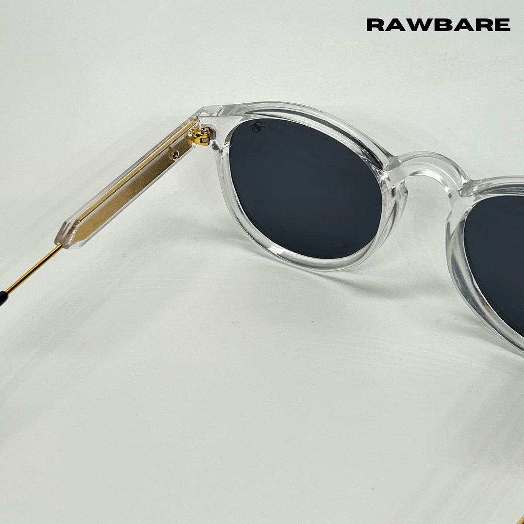 Classic Round Transparent Round Sunglasses RB2410 Rawbare — Rawbare