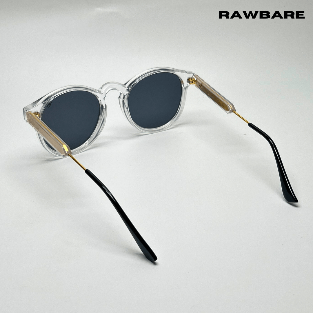 Classic Round Sunglasses - Transparent / RB2410 - RawBare