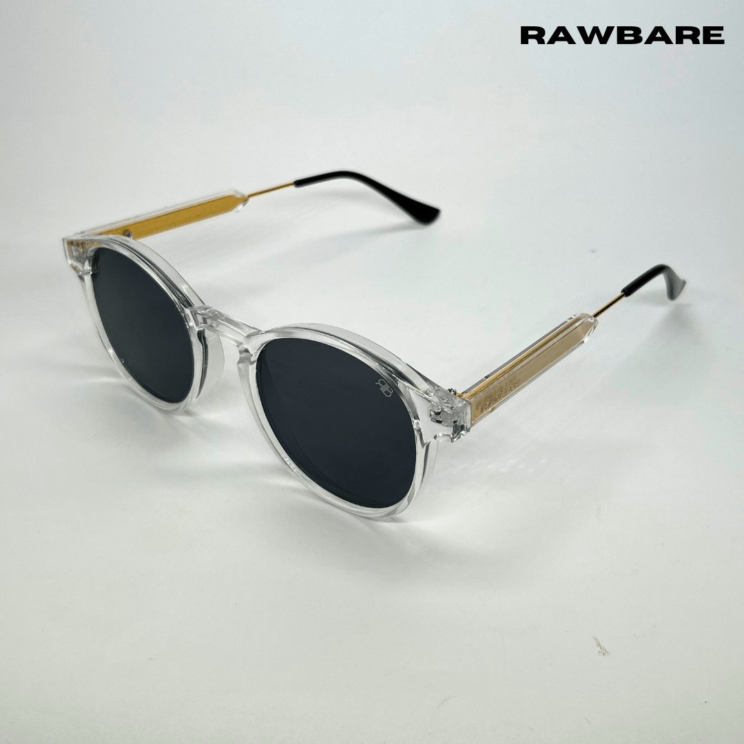 Classic Round Sunglasses Transparent RB2410 RawBare