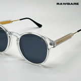 Classic Round Sunglasses - Transparent / RB2410 - RawBare