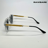 Classic Round Sunglasses - Transparent / RB2410 - RawBare