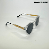 Classic Round Sunglasses - Transparent / RB2410 - RawBare