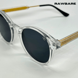 Classic Round Sunglasses - Transparent / RB2410 - RawBare