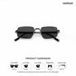 Dune - Dark Sky Rectangle Sunglasses - RB2863