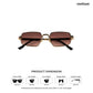 Dune - Sandstone Rectangle Sunglasses - RB2861
