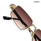 Dune - Sandstone Rectangle Sunglasses - RB2861