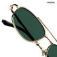 Forest - Bamboo Geometric Aviator Sunglasses - RB2886