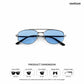 Forest - Raindrop Geometric Aviator Sunglasses - RB2883