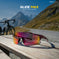 Glide Max - Night Flash Polarized Wrap Around Sunglasses - RB2638