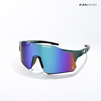 Glide Max - Shadow Venom Polarized Wrap Around Sunglasses - RB2639