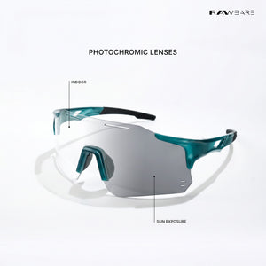 Glide Max - Clear Strike Photochromic Wrap Around Sunglasses - RB2642