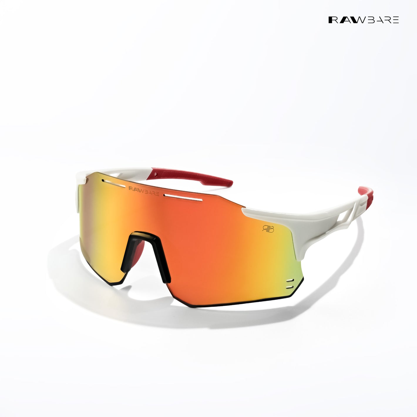 Glide Max - Frost Fire Polarized Wrap Around Sunglasses - RB2641